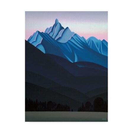 Ron Parker 'Mountain Dawn' Canvas Art,14x19